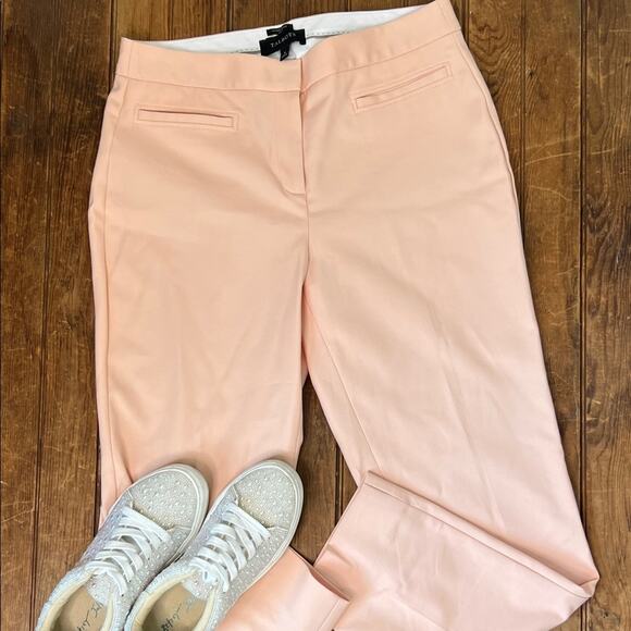 Talbots Pants - Women’s Talbots Pants trousers Hampshire Curvy Light Peach mid rise Ankle size 6